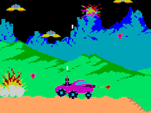 Moon Patrol Game